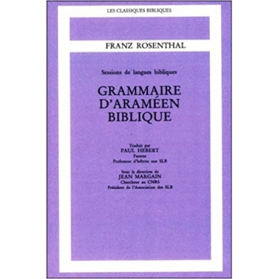 GRAMMAIRE D'ARAMEEN BIBLIQUE                                                                               